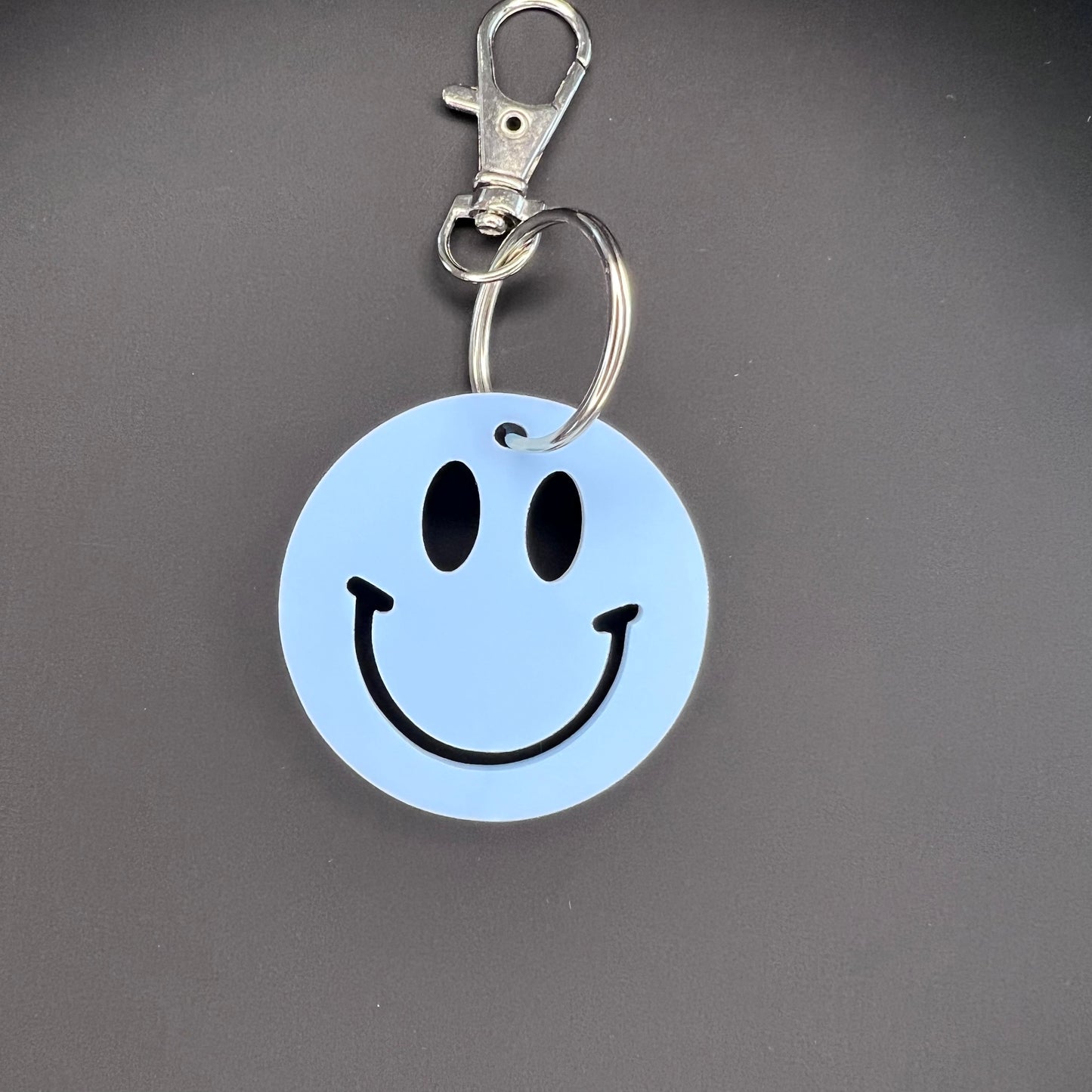 Smiley Pastel Emoji Keyring