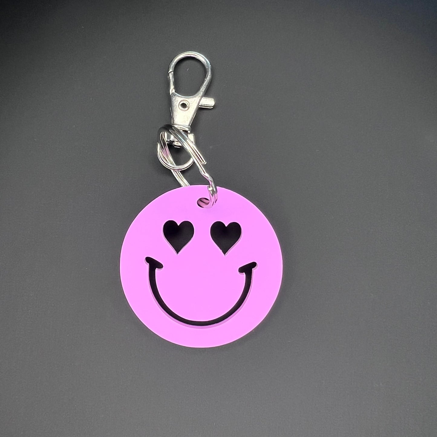 Smiley Pastel Emoji Keyring