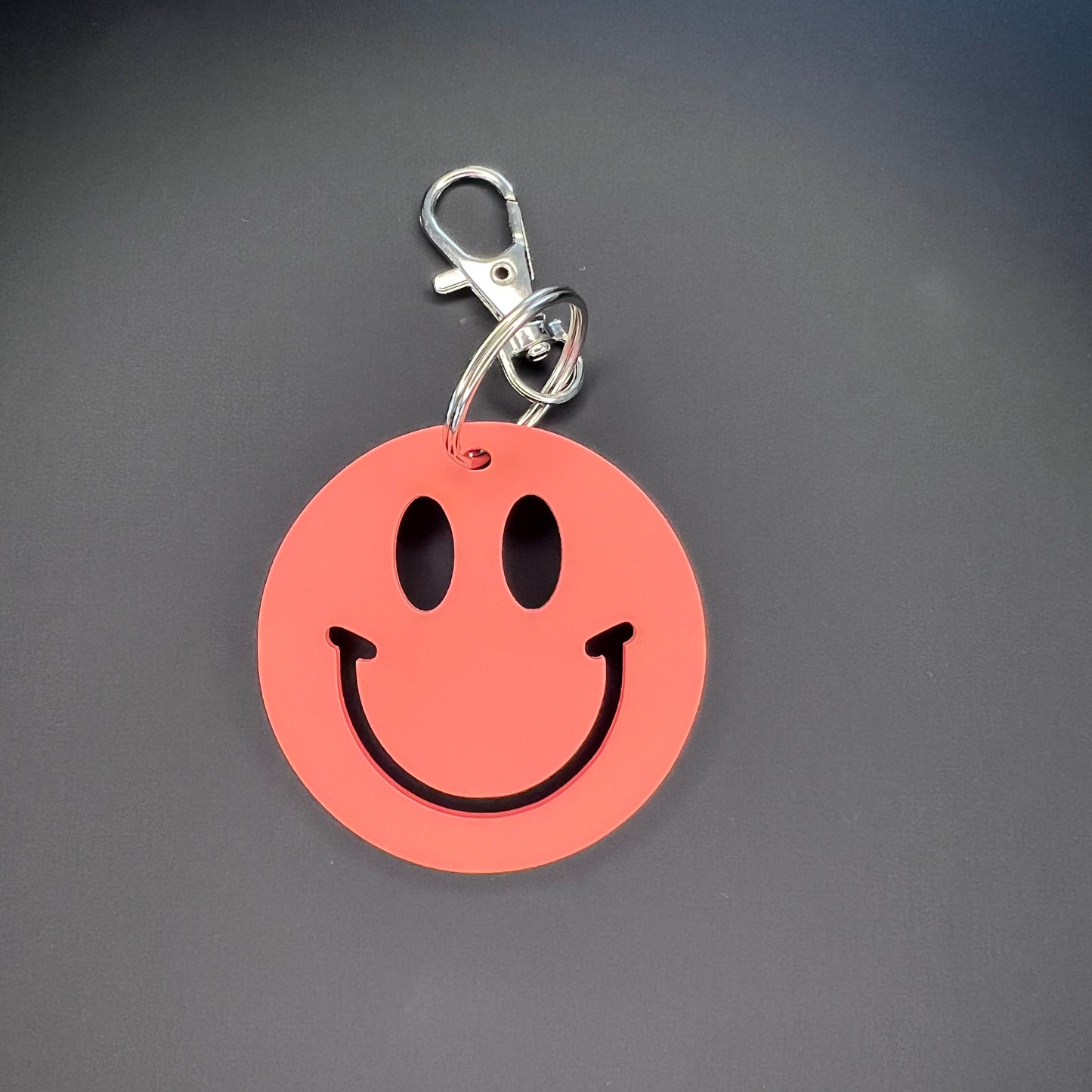 Smiley Pastel Emoji Keyring